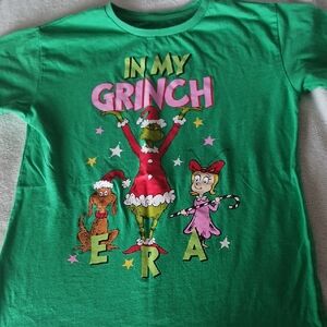 Green Grinch Graphic T-Shirt